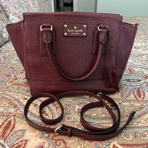 Kate Spade Pebble Leather Convertible satchel
